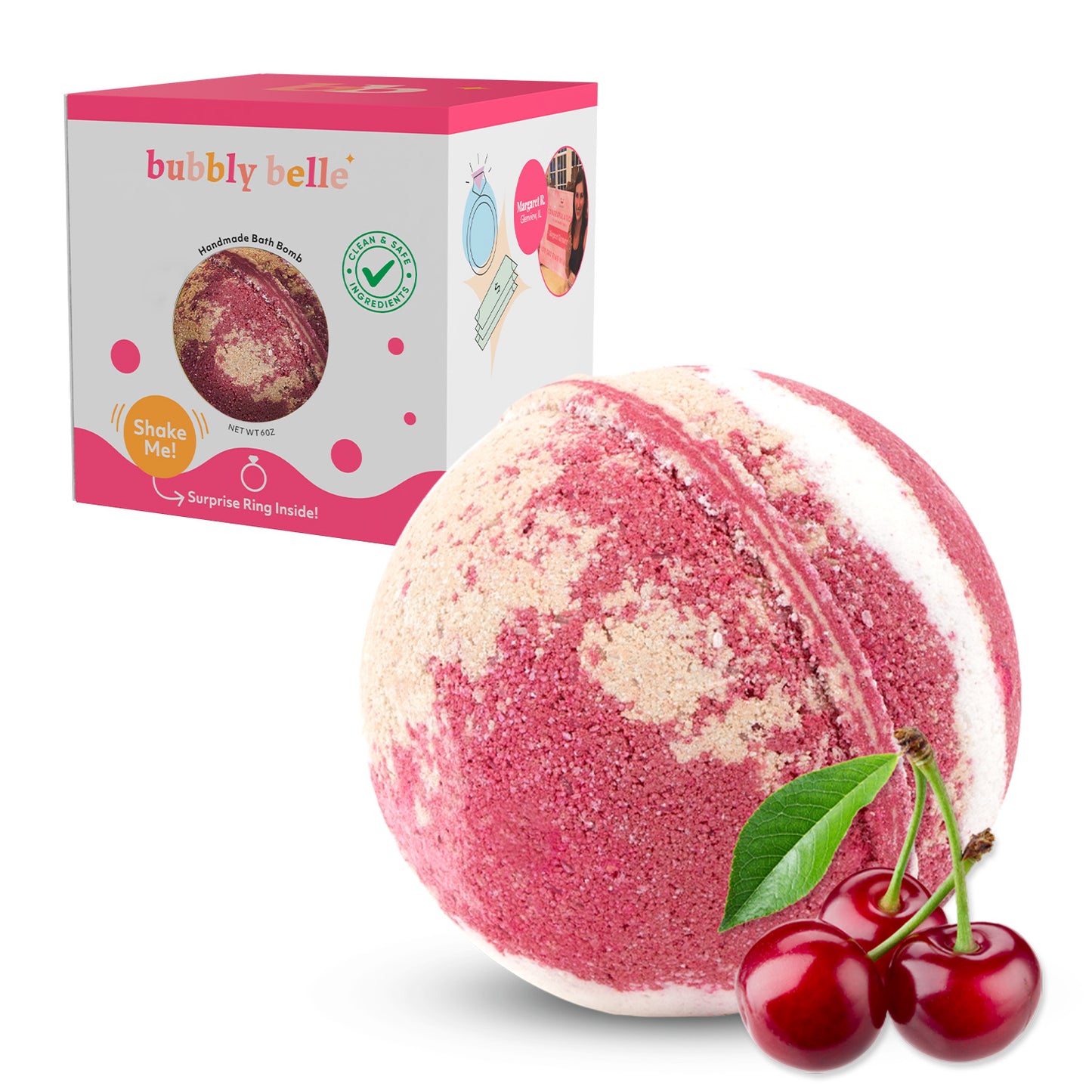 Cherry Pie Bath Bomb