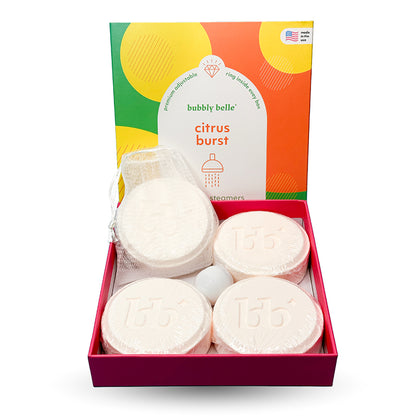 Citrus Burst Shower Steamers (4 Pack)