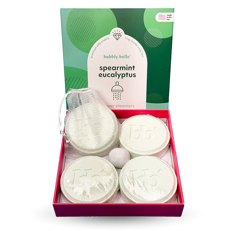 Spearmint Eucalyptus Shower Steamers (4 Pack)