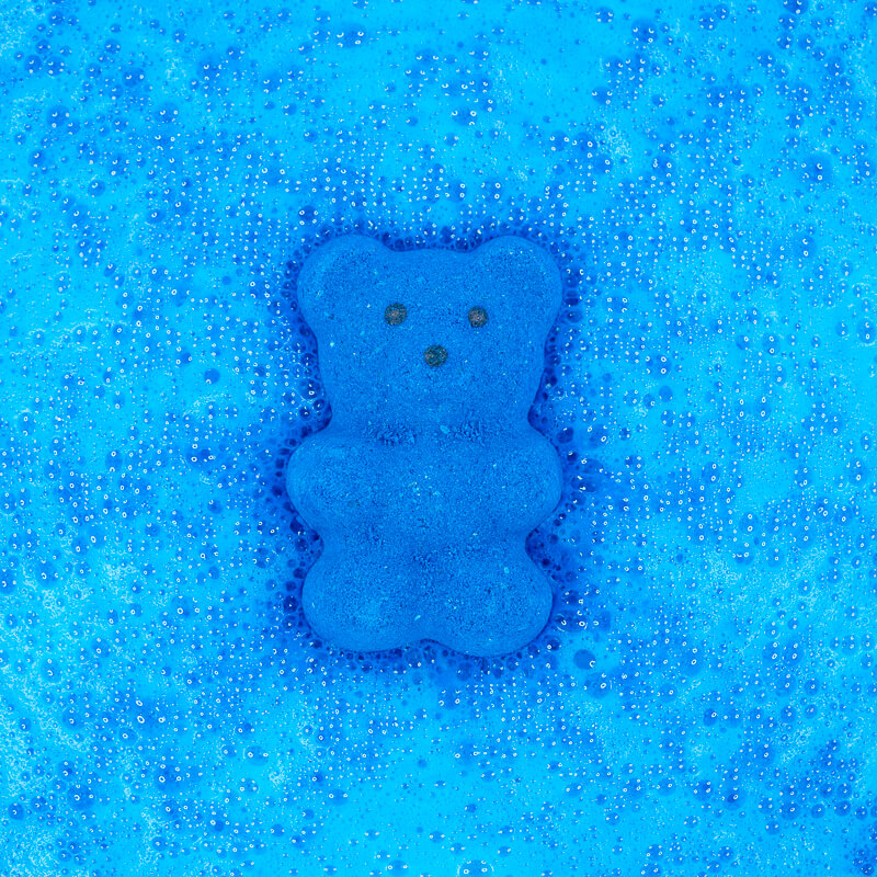 Blue Bubbly Bear