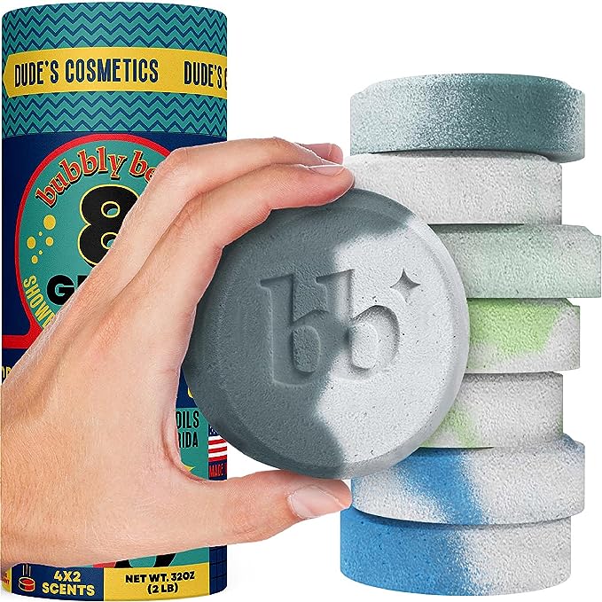 8 Pack Men's Shower Steamers