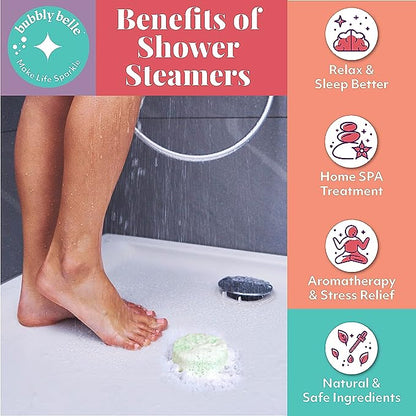 8 Pack Women's Shower Steamers